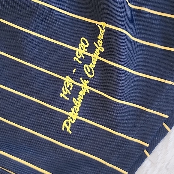 Pittsburgh Crawfords Headgear Classics Black Negro League Baseball Jersey Sz 2x - Picture 6 of 7